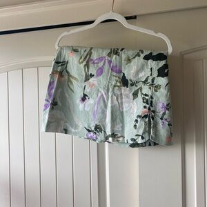 Abercrombie Floral Skort - Medium